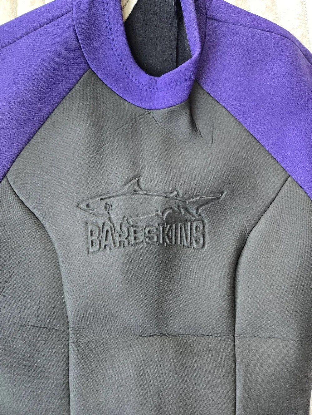 Vintage 90s Womens 11/12 Shorty Easy-on Neoprene Wetsuit